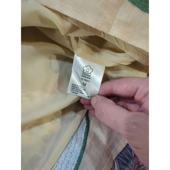 Farm Rio Embroidered Fruit Linen Skirt NWT - Picture 3 of 6